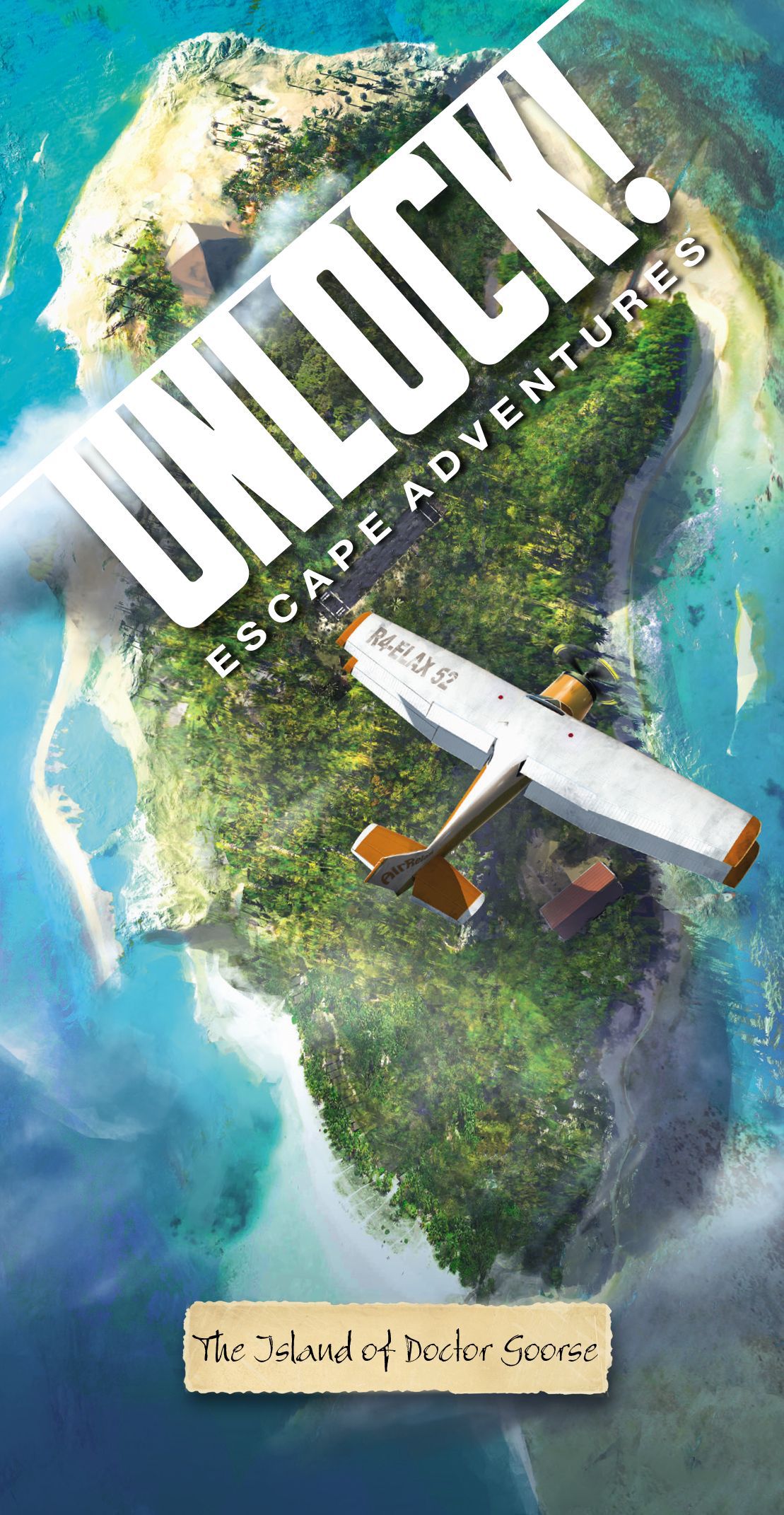 Unlock! Island of Dr. Goorse Board Games Asmodee