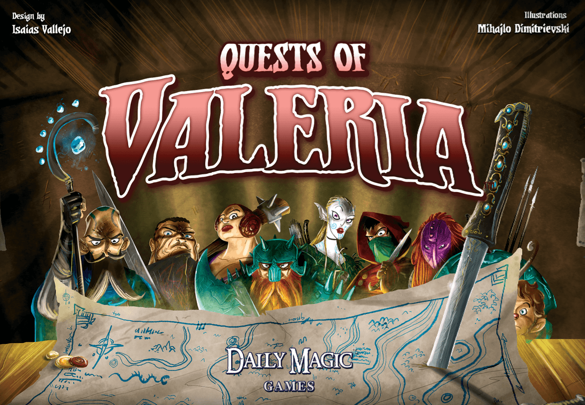 Quests of Valeria Board Games Other