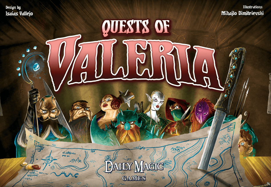 Quests of Valeria Board Games Other
