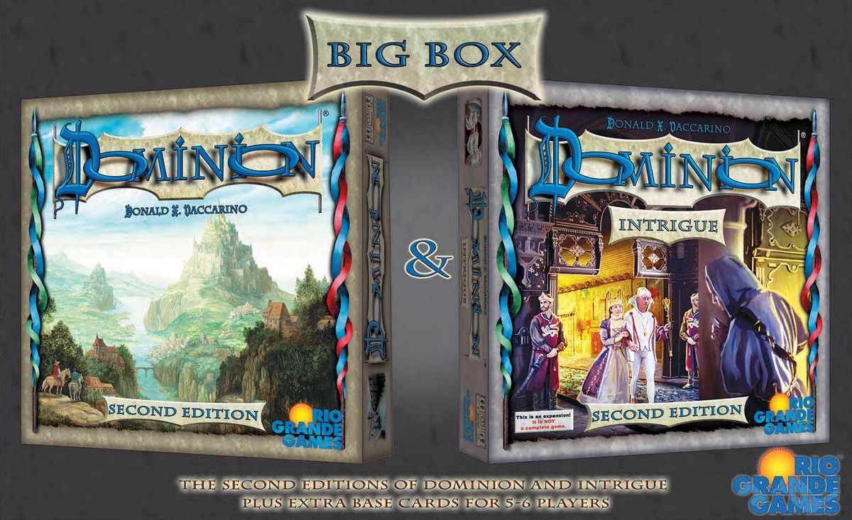 Dominion Big Box Second Edition Card Games Rio Grande Games   
