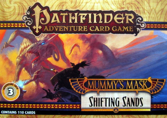 Pathfinder Adventure Card Game: Mummy's Mask – Adventure Deck 3: Shifting Sands Home page Paizo   