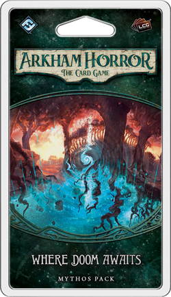 Arkham Horror Card Game: Where Doom Awaits Mythos Pack Card Games Fantasy Flight   