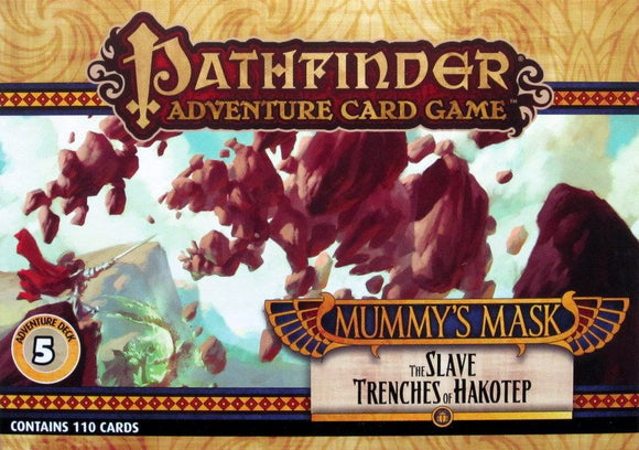 Pathfinder Adventure Card Game: Mummy's Mask – Adventure Deck 5: The Slave Trenches of Hakotep Home page Paizo   