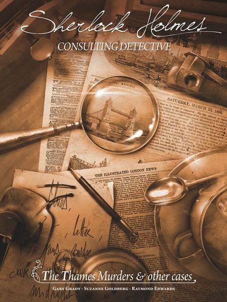 Sherlock Holmes Consulting Detective: The Thames Murders & Other Cases Board Games Asmodee