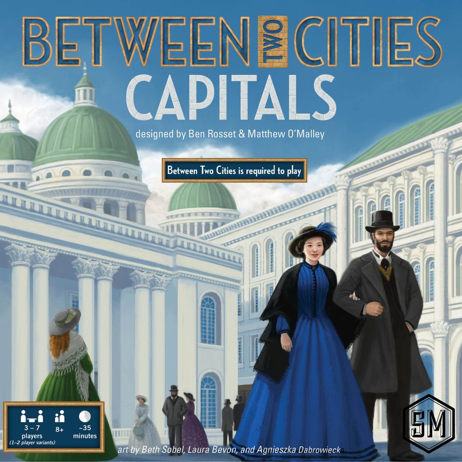Between Two Cities: Capitals Board Games Greater Than Games   