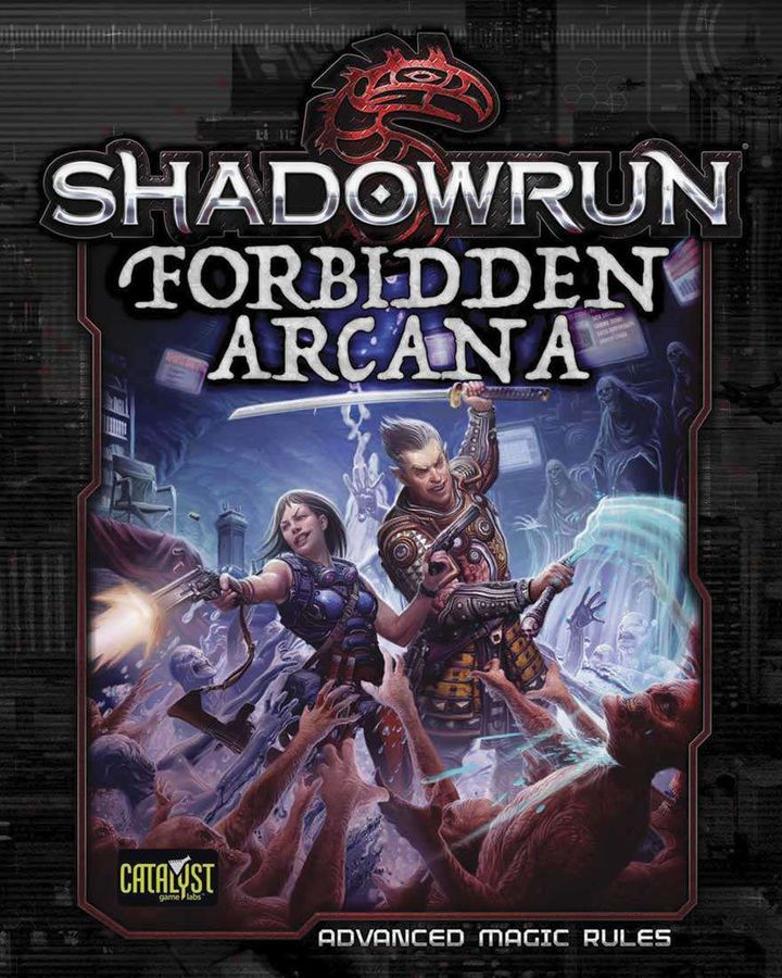 Shadowrun 5E Forbidden Arcana Role Playing Games Catalyst Game Labs   