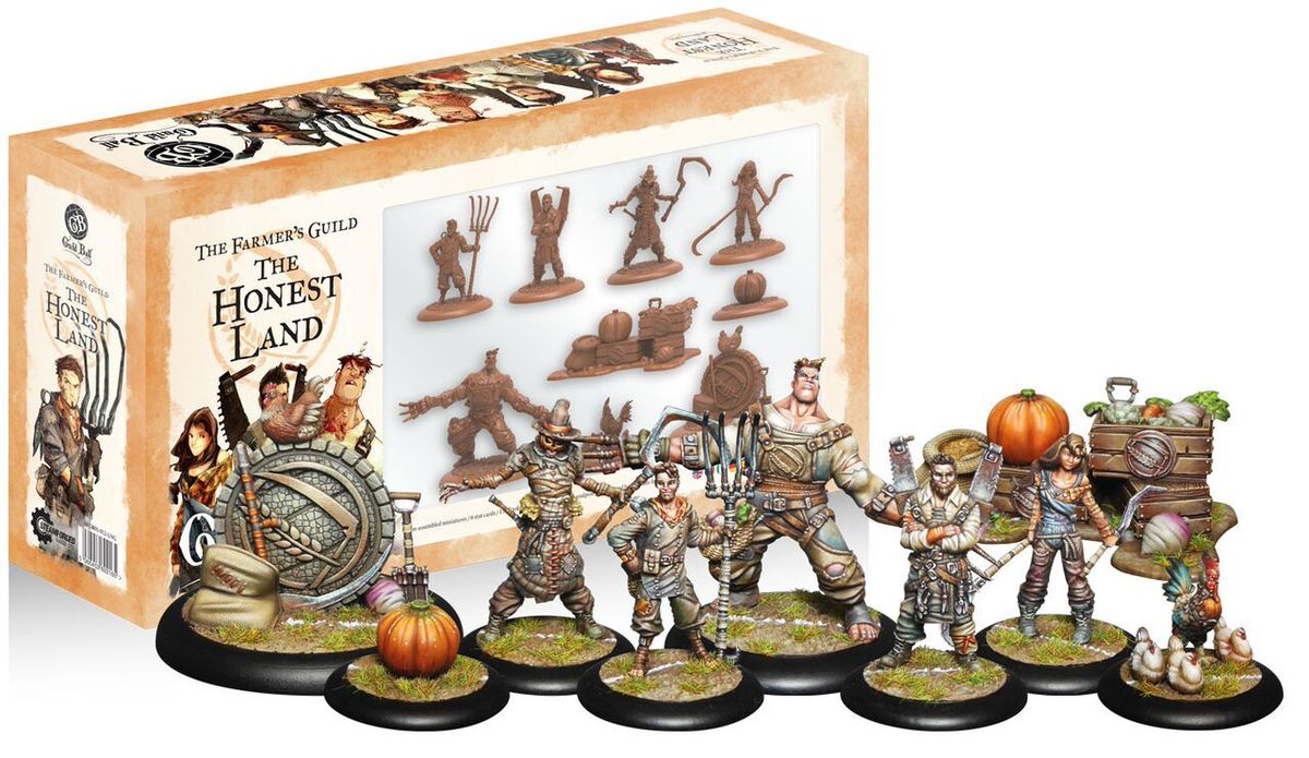 Guild Ball: The Farmer's Guild – The Honest Land Miniatures SlugFest Games