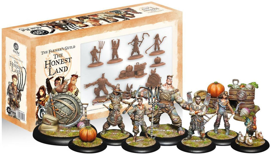 Guild Ball: The Farmer's Guild – The Honest Land Miniatures SlugFest Games