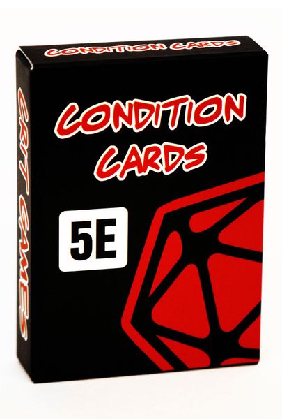 D&D 5e Condition Cards Supplies Other