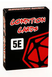 D&D 5e Condition Cards Supplies Other