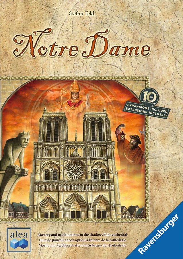 Notre Dame 10th Anniversary Board Games Ravensburger