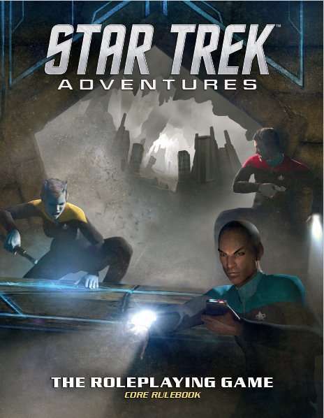 Star Trek Adventures RPG Core Rulebook Role Playing Games Modiphius Entertainment