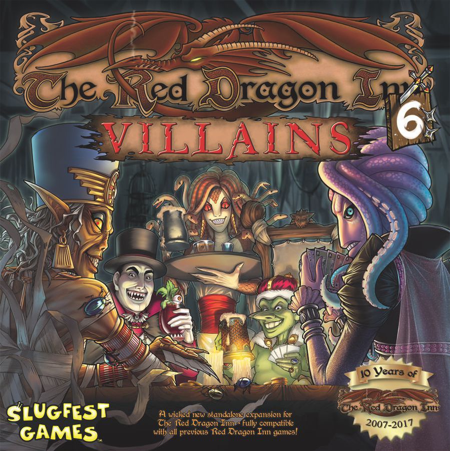 Red Dragon Inn 6: Villains Card Games SlugFest Games
