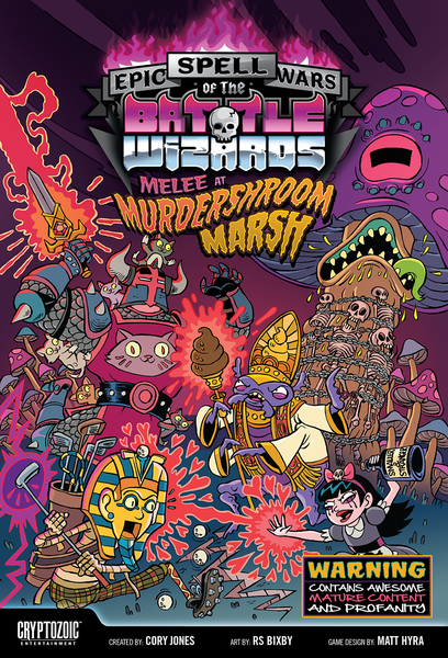 Epic Spell Wars of the Battle Wizards: Melee at Murdershroom Marsh Board Games Cryptozoic Entertainment   