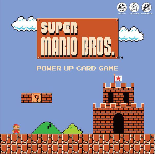 Super Mario Bros. Power Up Card Game Party Games Other