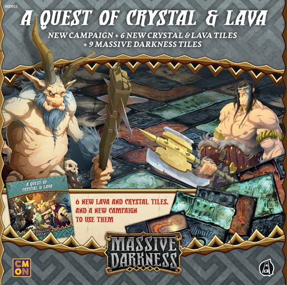 Massive Darkness: A Quest of Crystal & Lava Home page Cool Mini or Not   
