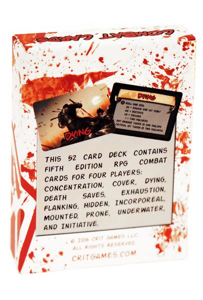 D&D 5e Combat Cards Supplies Other