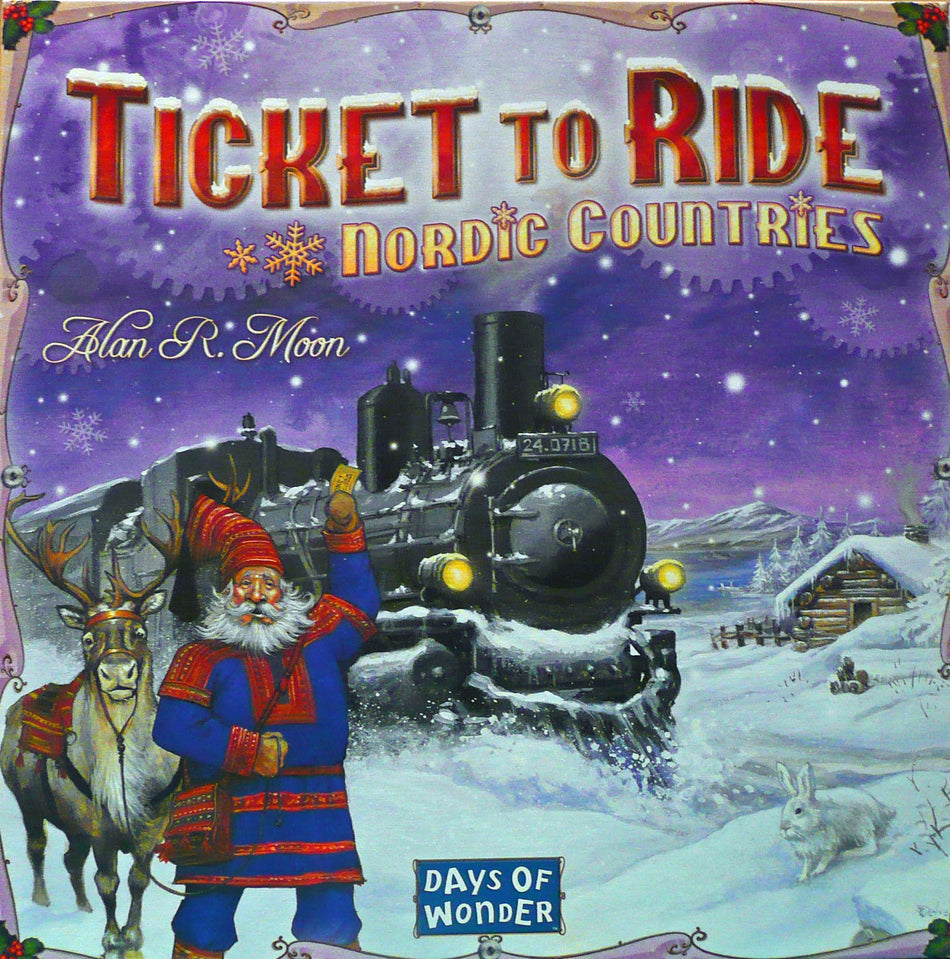 Ticket to Ride: Nordic Countries Board Games Asmodee TTR Nordic Countries