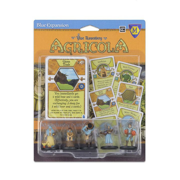 Agricola Game Expansion: Blue Home page WizKids   