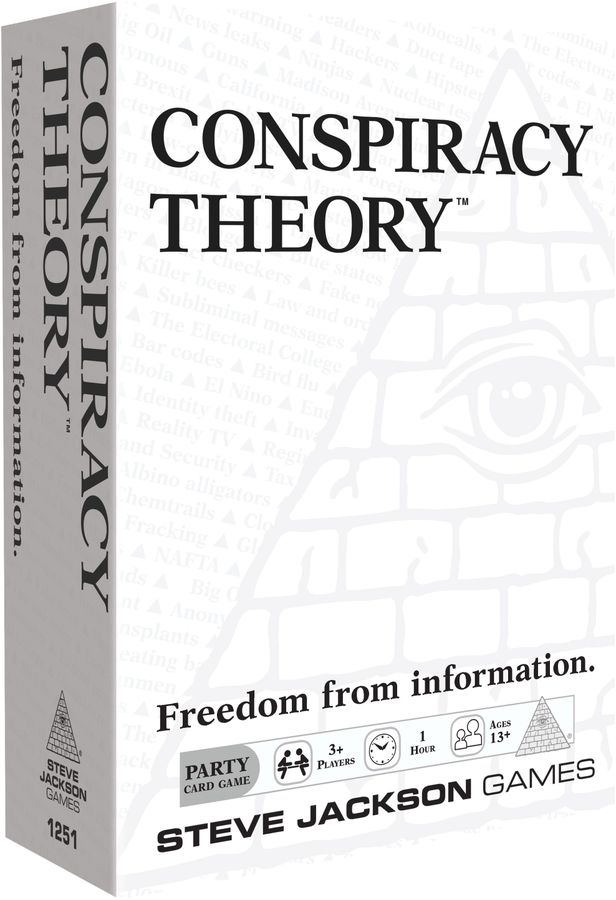 Conspiracy Theory Party Games Steve Jackson Games
