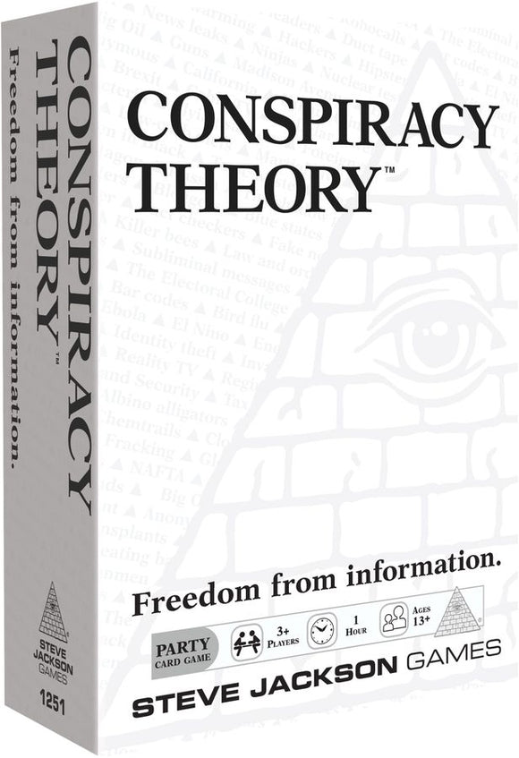 Conspiracy Theory Home page Steve Jackson Games   
