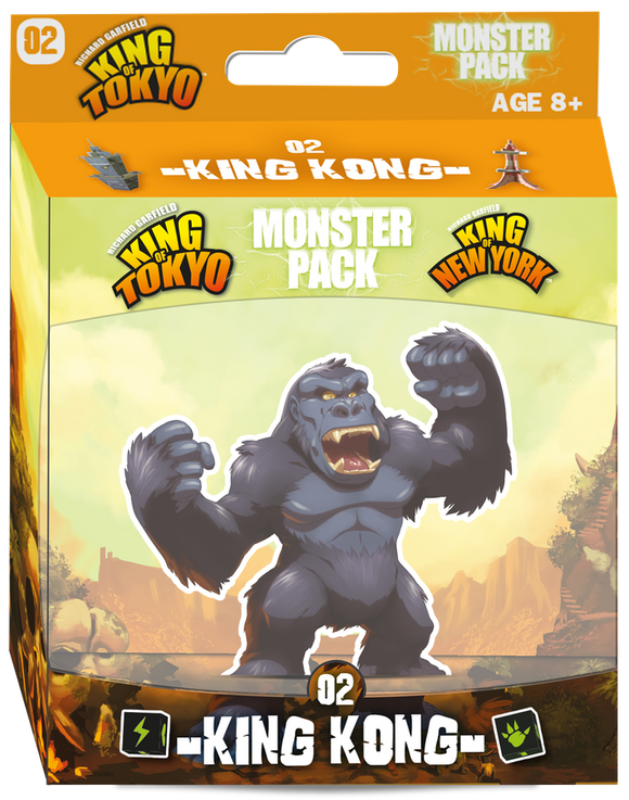 King of Tokyo/New York: Monster Pack - King Kong Board Games Iello