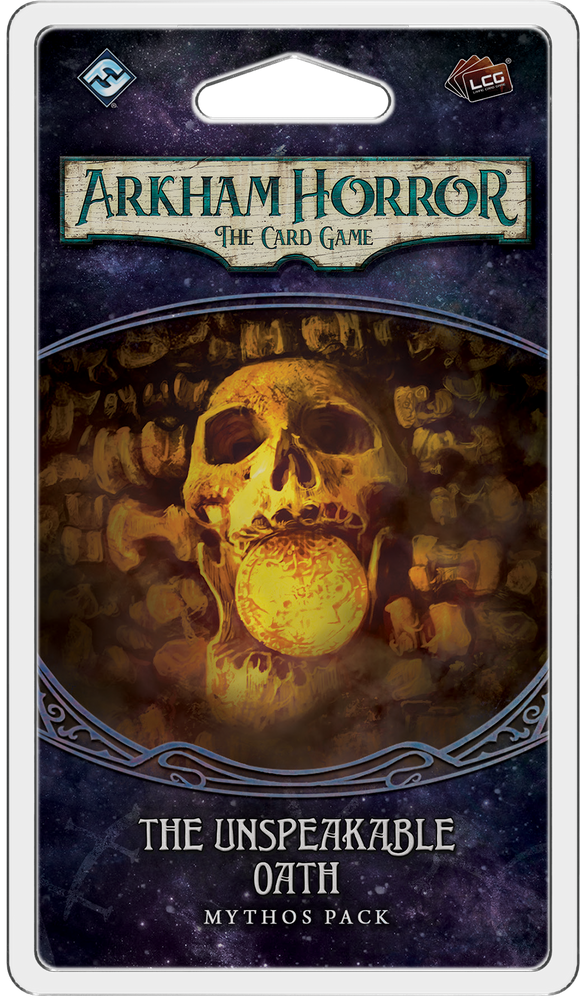Arkham Horror: The Living Card Game - The Unspeakable Oath Mythos Pack Home page Asmodee   