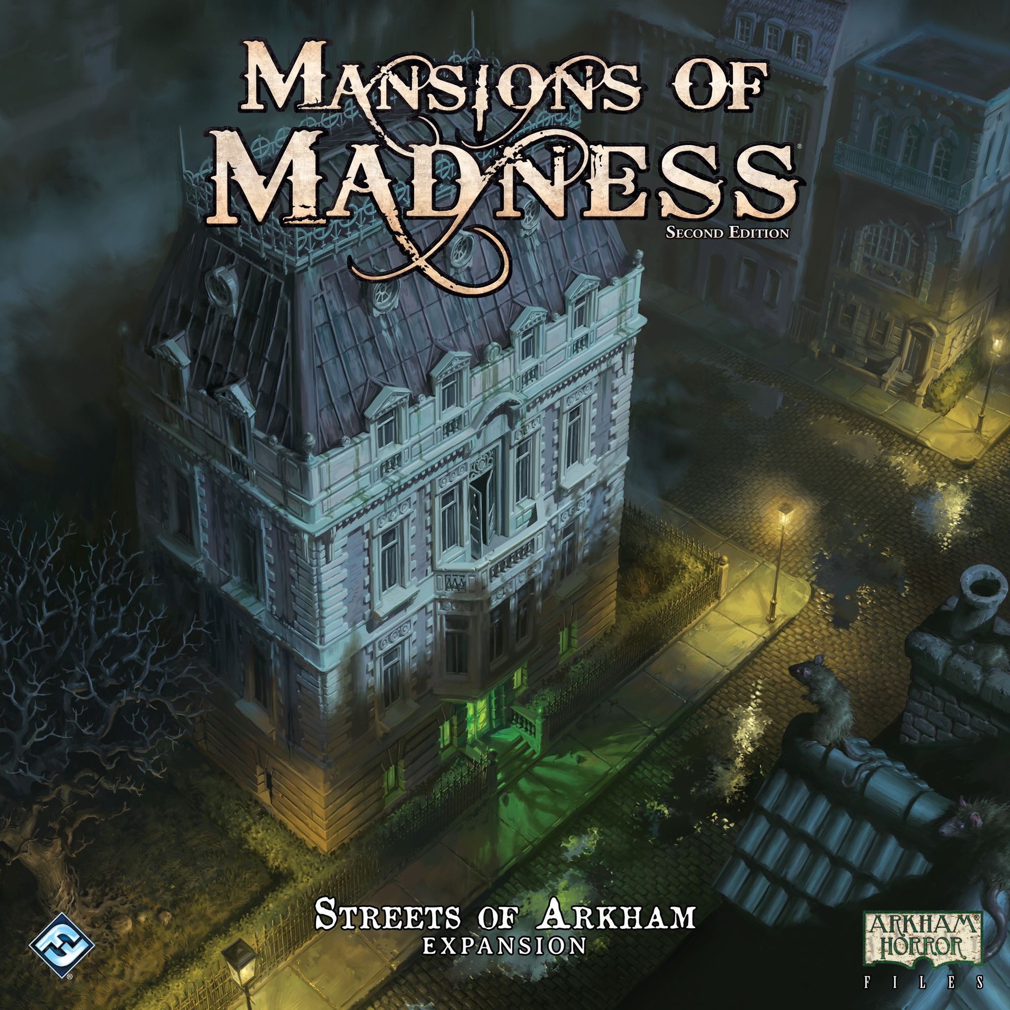 Mansions of Mansions: Second Edition - Streets of Arkham Expansion Board Games Asmodee