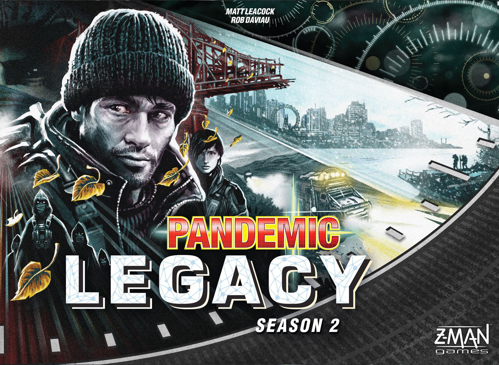 Pandemic Legacy: Season 2 - Black Board Games Asmodee