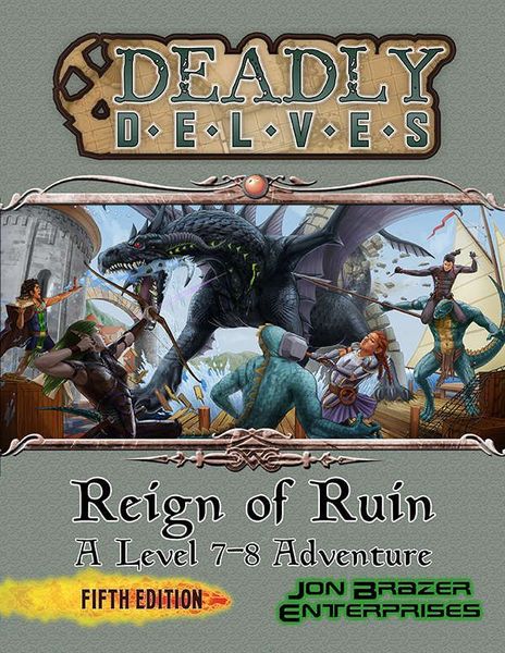 Deadly Delves: Reign of Ruin (D&D 5e Compatible) Role Playing Games Other