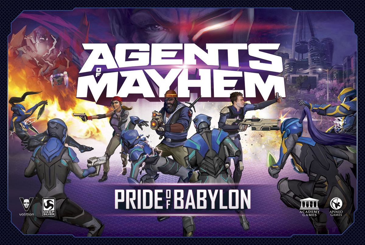 Agents of Mayhem: Pride of Babylon Board Games Other