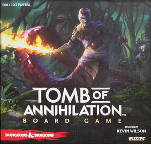 Dungeons & Dragons: Tomb of Annihilation Board Game Home page WizKids   