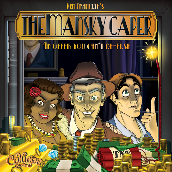 The Mansky Caper Board Games Calliope Games   
