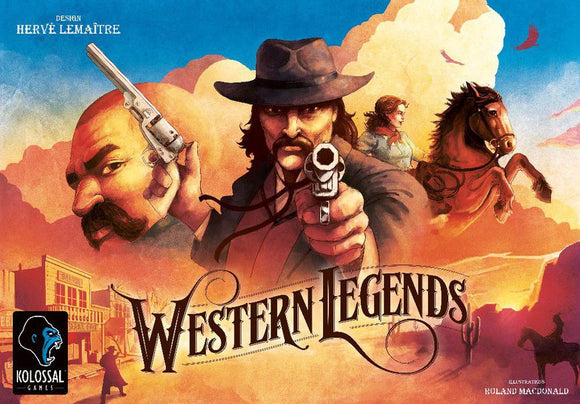 Western Legends Board Games Asmodee   