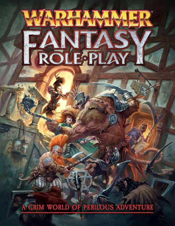 Warhammer Fantasy RPG 4th Edition Core Rulebook Role Playing Games Cubicle 7 Entertainment   