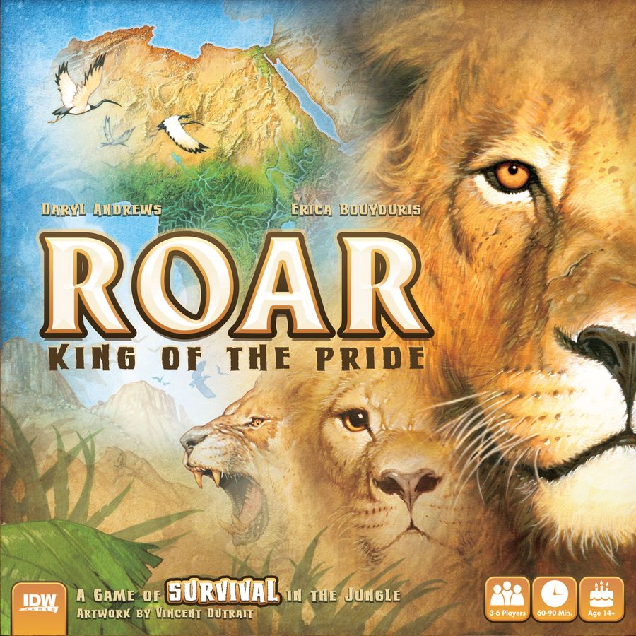 Roar: King of the Pride Board Games Other
