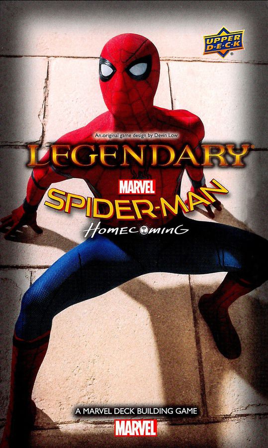 Legendary: A Marvel Deck Building Game – Spider-Man Homecoming Card Games Upper Deck Entertainment   