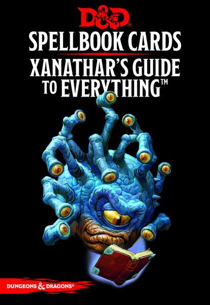 D&D 5e Spellbook Cards: Xanathar's Guide to Everything Role Playing Games Gale Force Nine   