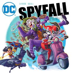 DC Spyfall Party Games Cryptozoic Entertainment