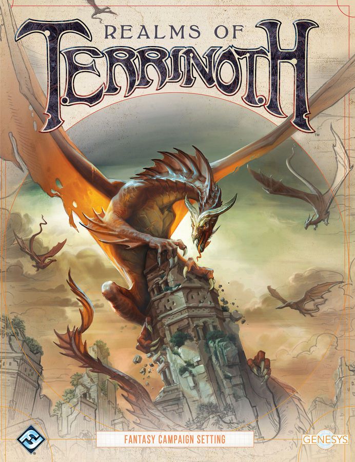 Genesys RPG Realms of Terrinoth Role Playing Games Asmodee