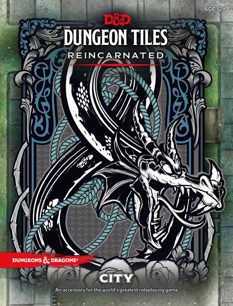 D&D Dungeon Tiles Reincarnated City RPG Maps Wizards of the Coast