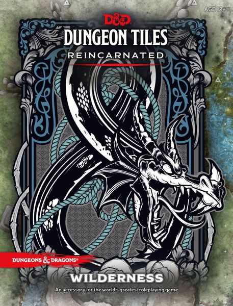D&D Dungeon Tiles Reincarnated Wilderness RPG Maps Wizards of the Coast