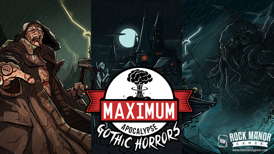 Maximum Apocalypse: Gothic Horrors Expansion Board Games Rock Manor