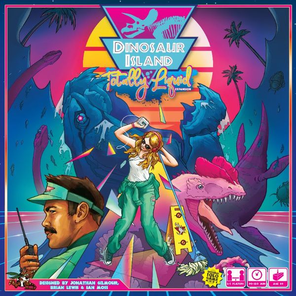 Dinosaur Island Totally Liquid Board Games Other