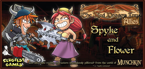 Red Dragon Inn Allies Spyke and Flower Home page SlugFest Games   
