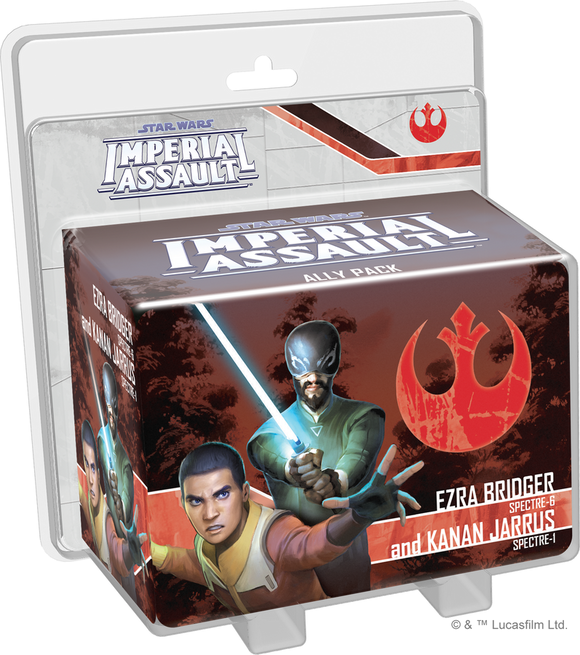 Star Wars: Imperial Assault - Ezra Bridger and Kanan Jarrus Ally Pack Home page Asmodee   