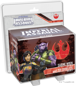 Star Wars: Imperial Assault - Sabine Wren and Zed Orrelios Ally Pack Home page Asmodee   