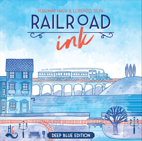 Railroad Ink: Deep Blue Edition Board Games Horrible Guild