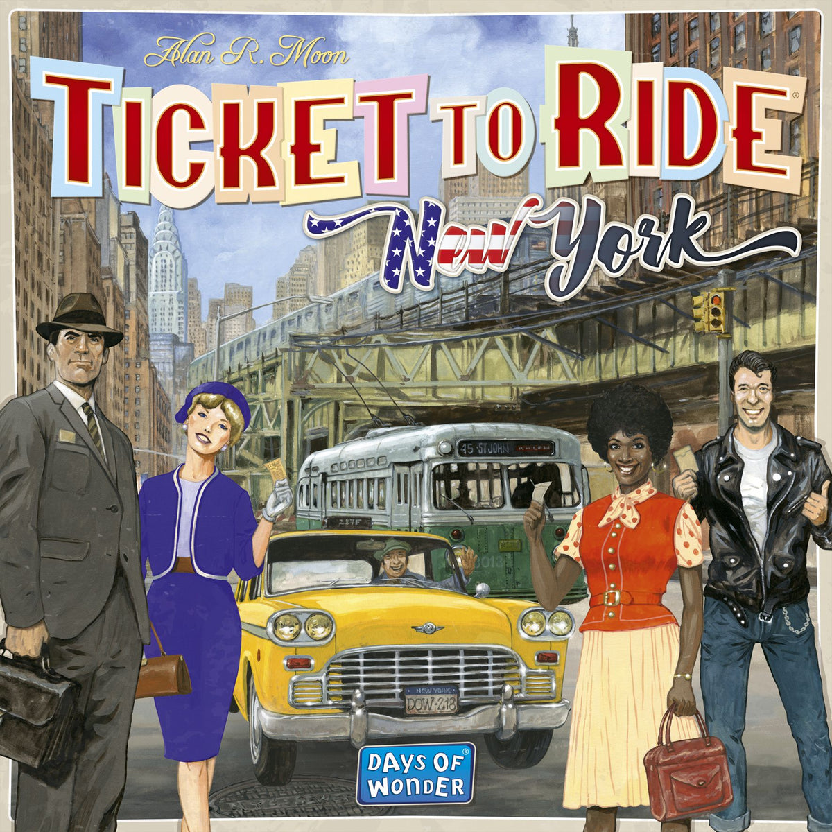 Ticket to Ride: New York Board Games Asmodee