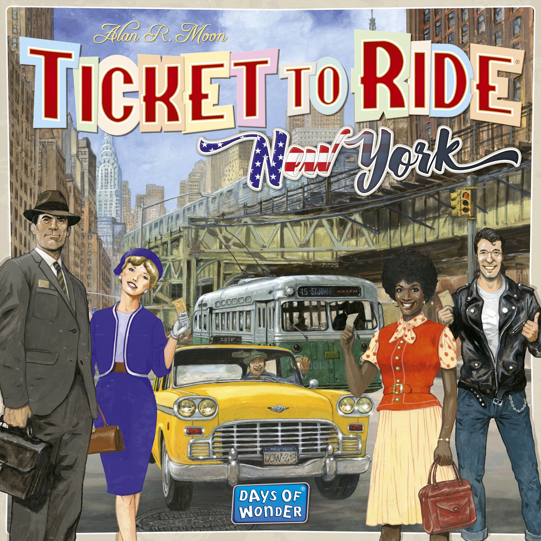 Ticket to Ride: New York Board Games Asmodee